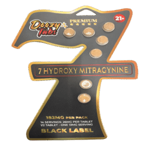 Doozy Tabs 7ct 7OH Chewable Tabs Black label 26mg per Tablet
