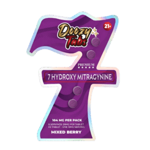 Doozy Tabs 4ct 7OH Chewable Tabs Mixed Berry 26mg per Tablet